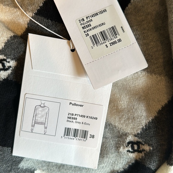 Chanel Argyle Pullover - Picture 13 of 13